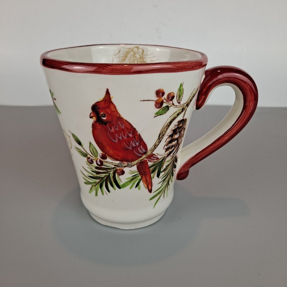 Maxcera Red Cardinal Bird Mug